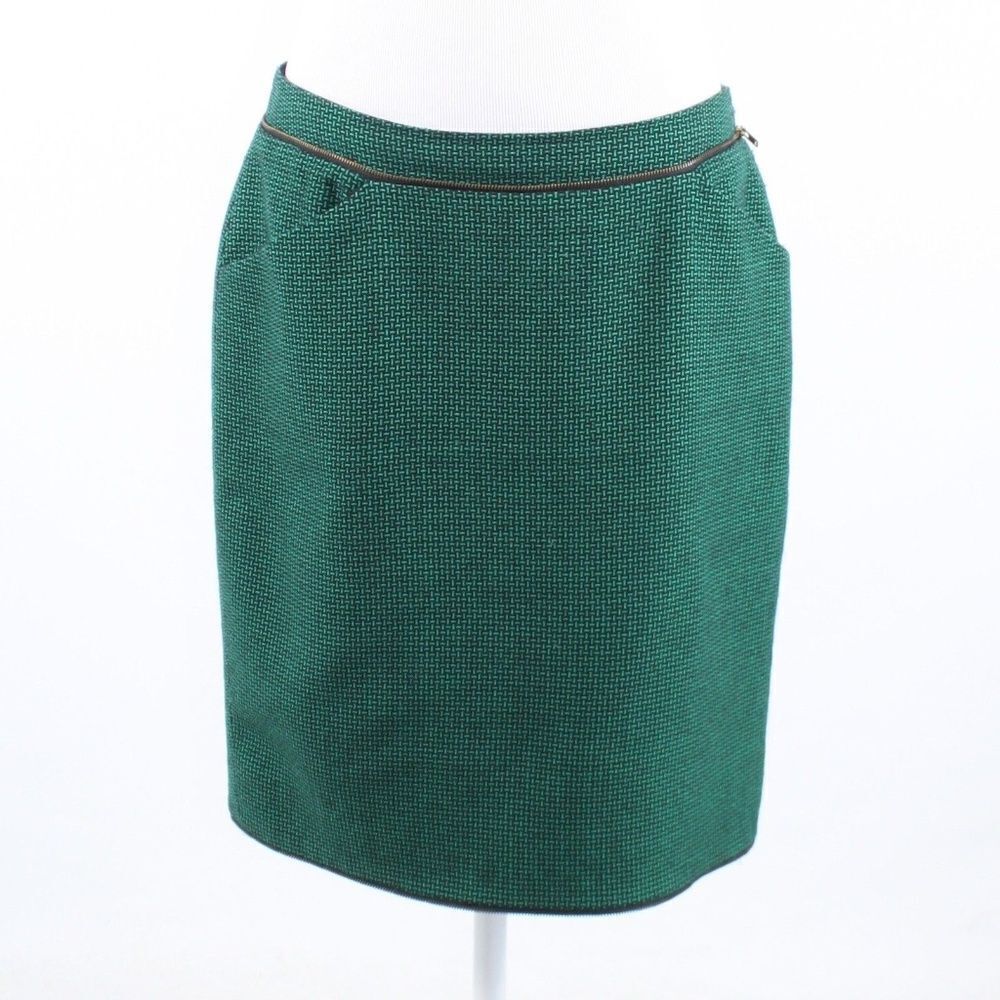 Eccoci dark green black skirt 10